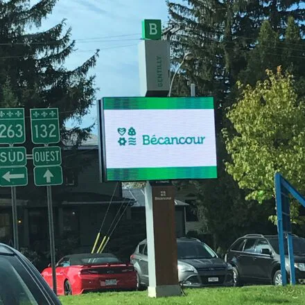 Panneaux d’affichage numérique