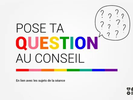 Séance du conseil – posez vos questions pour le 4 mai !