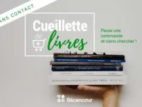 Nouveau service: cueillette de livres sans contact