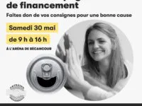 Collecte de canettes et bouteilles