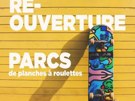 Ouverture des parcs de planches à roulettes
