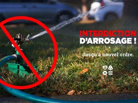Interdiction d’arrosage