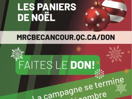 Appel à la générosité – Paniers de Noël