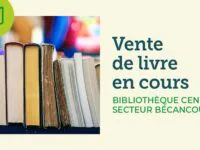 Grande vente de livres est de retour!