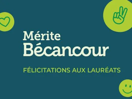 Dévoilement des lauréats du Mérite Bécancour