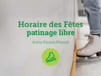 Patinons durant les Fêtes !