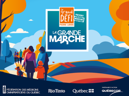 La Grande marche se tiendra le 19 octobre à Bécancour