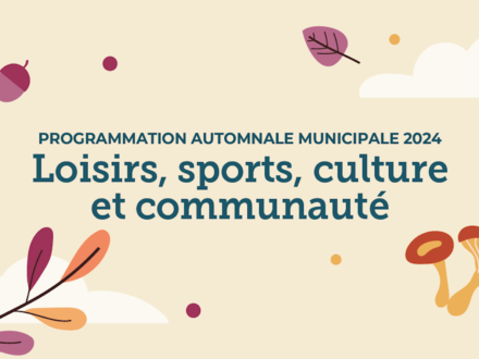 Bécancour lance sa programmation automnale municipale