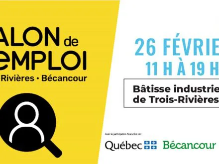 Salon de l’Emploi Trois-Rivières Bécancour 2025 | Employeurs, c’est le temps de s’inscrire !