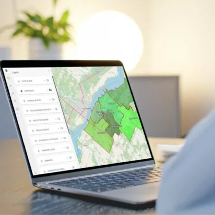 Carte interactive
