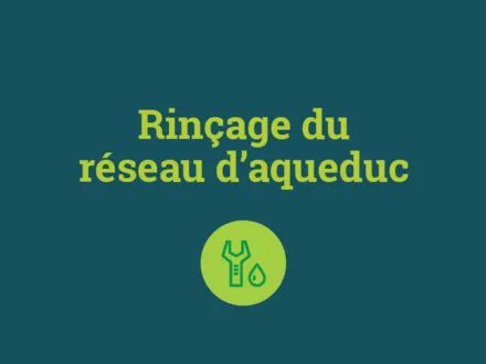 Rinçage du réseau d’aqueduc – Précieux-Sang