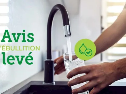 Levée avis ébullition préventif | Avenue de l’Anse | Secteur Bécancour