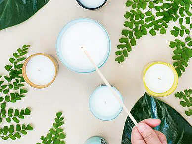 Atelier de fabrication de chandelle