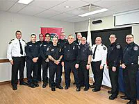 10 pompiers de Bécancour honorés pour leur engagement