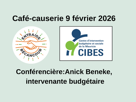 Café-causerie d'Entraide Bécancour